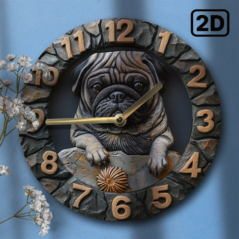 Horloge silencieuse, Pug