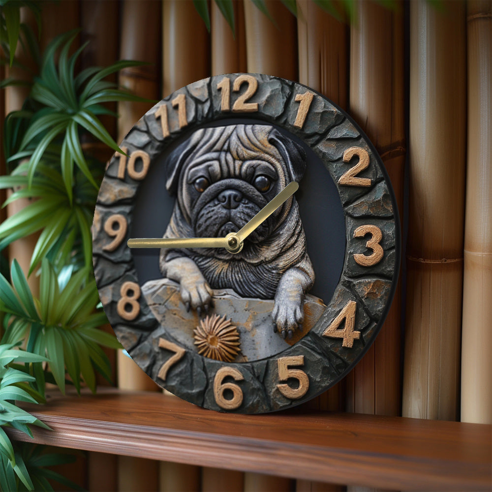 Horloge silencieuse, Pug